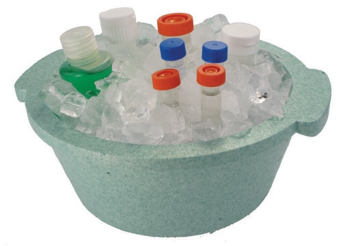 GLACIERbrand&#8482;, triple density small ice bucket, volume 2.5&#160;L, green