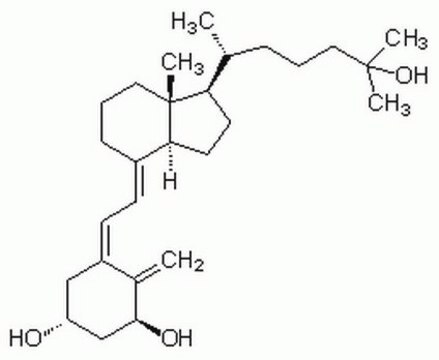 Vitamin D3, 1&#945;, 25-Dihydroxy- CAS 32222-06-3 prevents the development of clinical diabetes in NOD mice, an animal model of human autoimmune diabetes.