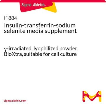 Insulin-Transferrin-Natriumselenit-Medienzusatz &#947;-irradiated, lyophilized powder, BioXtra, suitable for cell culture