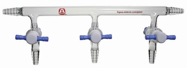 Aldrich&#174; single bank manifold with PTFE stopcocks 5 positions