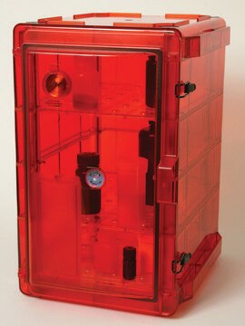 Scienceware&#174; Secador&#174; desiccator cabinet model 4.0, vertical profile, amber