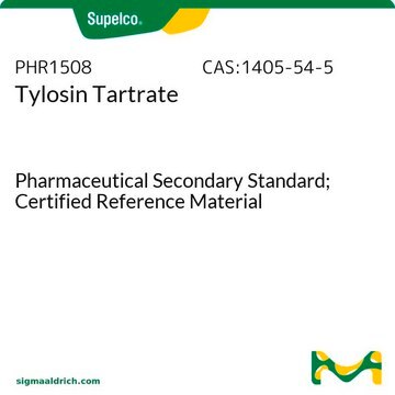 Tylosin Tartrate Pharmaceutical Secondary Standard; Certified Reference Material