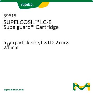 SUPELCOSIL&#8482; LC-8 Supelguard&#8482;-Kartusche 5&#160;&#956;m particle size, L × I.D. 2&#160;cm × 2.1&#160;mm