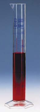 BRAND&#174; graduated cylinder, PMP volume 1,000&#160;mL, tol. accuracy: 5&#160;mL, subdivision, 10&#160;mL