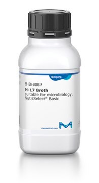 M-17 Broth suitable for microbiology, NutriSelect&#174; Basic, selective medium for Streptococcus thermophilus