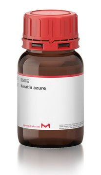 Keratin azure suitable for use as a protease substrate