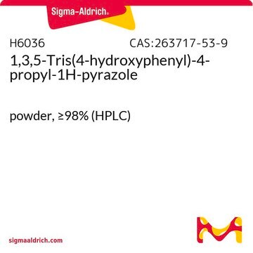 1,3,5-Tris(4-hydroxyphenyl)-4-propyl-1H-pyrazole powder, &#8805;98% (HPLC)