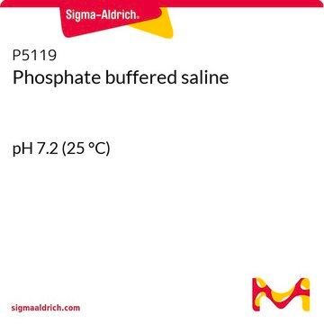 Phosphate buffered saline pH 7.2 (25&#160;°C)