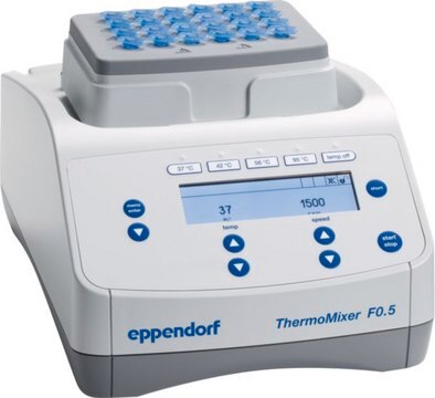 Eppendorf&#174; ThermoMixer&#174; F0.5 with thermal block for 24 reaction vessels 0.5 mL, AC/DC input 230 V, 50/60 Hz (GB)