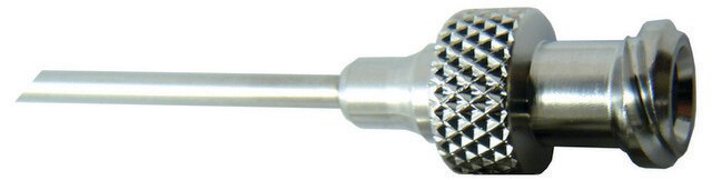 Spritzenkanüle, Edelstahl&nbsp;316, stumpfe 90°-Pipettierspitze gauge 14, L 4&#160;in.