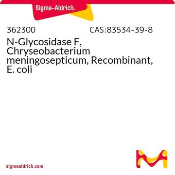 N-Glycosidase F, Chryseobacterium meningosepticum, Recombinant, E. coli