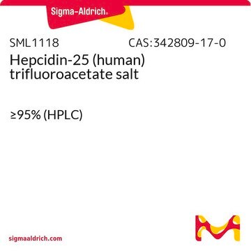 Hepcidin-25 (human) trifluoroacetate salt &#8805;95% (HPLC)