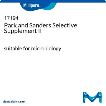 Selektiver Zusatz II nach Park und Sanders for Campylobacter spp., suitable for microbiology