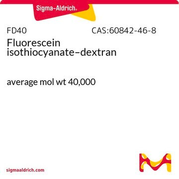 Fluorescein isothiocyanate–dextran average mol wt 40,000