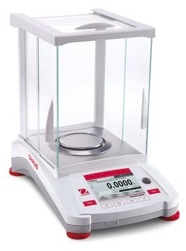 Ohaus&#174; Adventurer&#174; Analytical Balance Model AX224/E, weighing capacity 220&#160;g, resolution: 0.1&#160;mg, AC/DC input 210 - 2310 V, universal plug set (UK/EU Plugset)