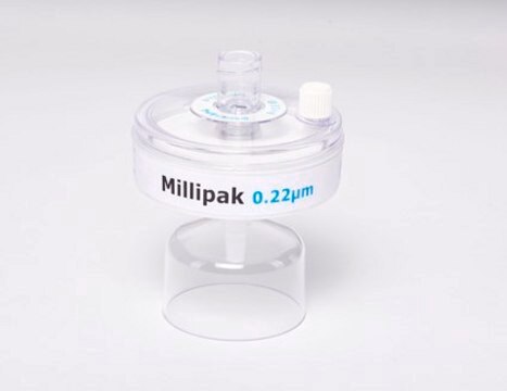 Millipak&#174; 0,22-&#956;m-Filter 0.22 &#956;m membrane filter for particulate and bacteria-free water at the point of dispense for the Milli-Q&#174; IQ, IX and EQ 7 series water purification systems.