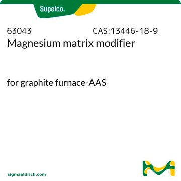 Magnesium-Matrixwandler for graphite furnace-AAS