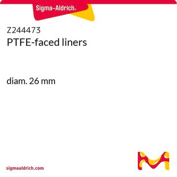 PTFE-faced liners diam. 26&#160;mm