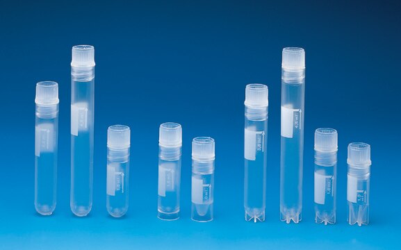 Nunc&#174; CryoTubes&#174; capacity 1.0&#160;mL, conical bottom (starfoot, free standing)