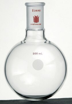 Synthware&#8482; single-neck round-bottom flask 50 mL, joint: ST/NS 24/40