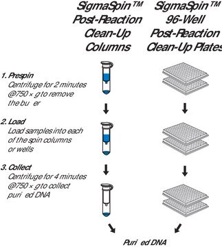 SigmaSpin&#8482; Sequencing Reaction Clean-Up Kit post-reaction clean-up columns