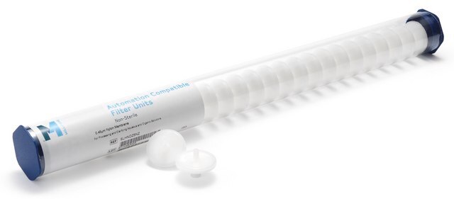 Millex&#174; hydrophober Glasfaser-Spritzenvorsatzfilter pore size 1.0&#160;&#956;m, diam. 25&#160;mm, non-sterile, hydrophilic