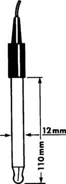 Aldrich&#174; glass pH electrode BNC connector