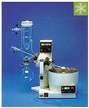 Büchi&#174; rotary evaporator Model R-200 advanced, glass, with diagonal condenser assembly