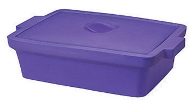 Corning&#174; Ice Pan, rectangular with lid maxi, capacity 9L, purple