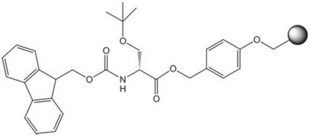 Fmoc-D-Ser(tBu)-Wang resin (100-200 mesh) Novabiochem&#174;