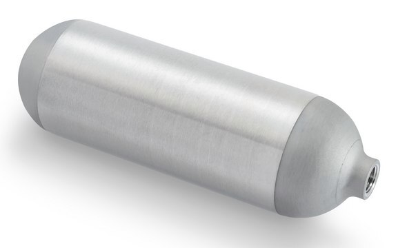 Cylinder stainless steel, 1/2 in. NPT, capacity 1&#160;L