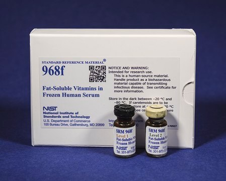 Fat-Soluble Vitamins in Frozen Human Serum NIST&#174;SRM&#174;