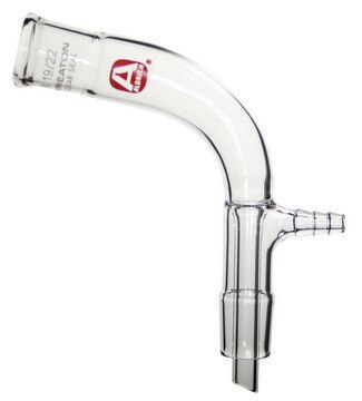 Aldrich&#174; bent vacuum-distilling adapter w/ ground joints, joint: ST/NS 24/40