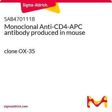 Monoclonal Anti-CD4-APC antibody produced in mouse clone OX-35