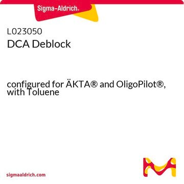 DCA-Deblock configured for ÄKTA&#174; and OligoPilot&#174;, with Toluene