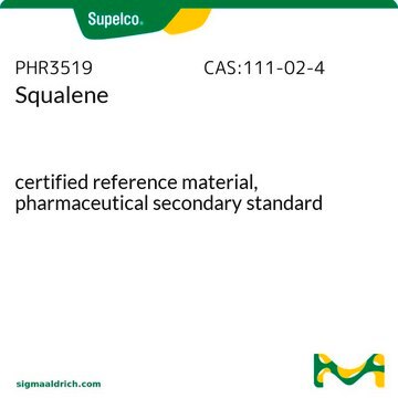 Squalene certified reference material, pharmaceutical secondary standard