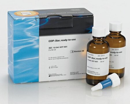 CDP-Star&#174;, ready-to-use &gt;98%, solution, suitable for dot blot, suitable for Northern blotting, suitable for Southern blotting