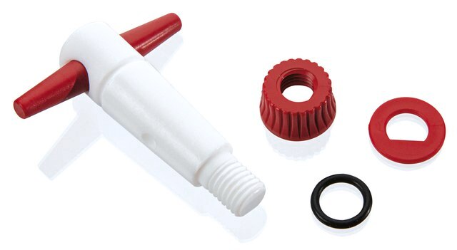 BRAND&#174; spare key for automatic burettes Pellet pattern PTFE key