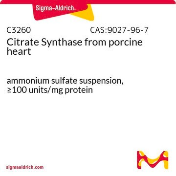 Citrat-Synthase aus Schweineherz ammonium sulfate suspension, &#8805;100&#160;units/mg protein