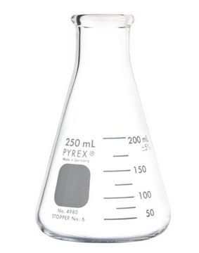 Pyrex&#174; narrow-mouth graduated Erlenmeyer flask capacity 250&#160;mL