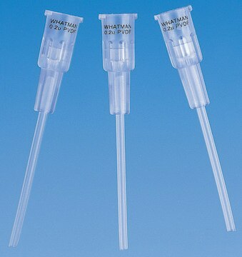 Whatman&#174; Puradisc 4 syringe filters Puradisc 4 syringe filter, with tube tip, 0.45 &#956;m, PVDF, 50/pk