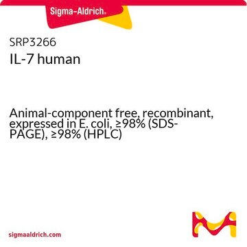 IL-7 human Animal-component free, recombinant, expressed in E. coli, &#8805;98% (SDS-PAGE), &#8805;98% (HPLC)