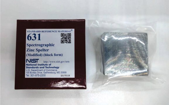 Spektrografischer Zinkspelter (modifiziert) NIST&#174; SRM&#174; 631