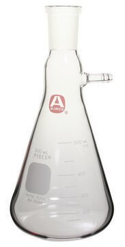 Aldrich&#174; filtering flask with hose barb, heavy-wall capacity 250&#160;mL, neck joint: ST/NS 24/40