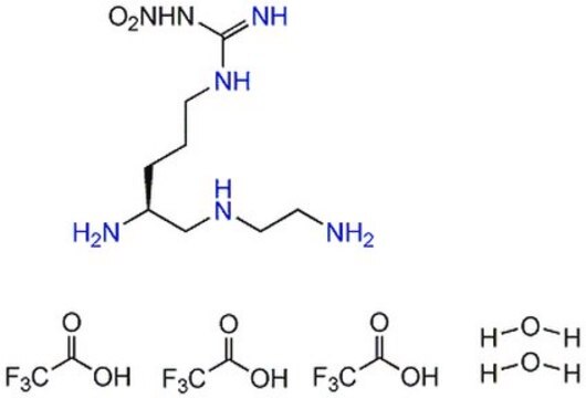 Nitric Oxide Synthase, Neuronal Inhibitor I The Nitric Oxide Synthase, Neuronal Inhibitor I, also referenced under CAS 357965-99-2, controls the biological activity of neuronal Nitric Oxide Synthase. This small molecule/inhibitor is primarily used for Inflammation/Immunology applications.