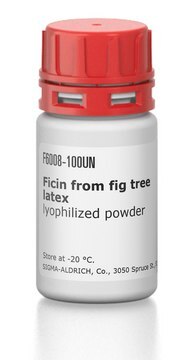 Ficin from fig tree latex lyophilized powder