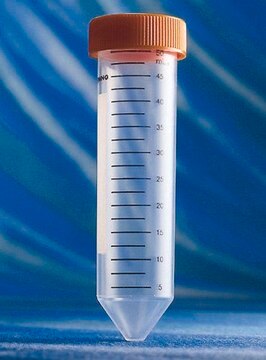 Corning&#174; 50-ml-Zentrifugenröhrchen 50 mL centrifuge tubes, polypropylene, conical bottom w/ CentriStar cap, bulk packed, sterile, natural, 500/cs