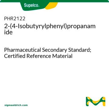 2-(4-Isobutyrylphenyl)propanamid Pharmaceutical Secondary Standard; Certified Reference Material