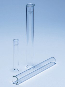 Pyrex&#174; Test tubes, with rim, medium wall 4&#160;mL