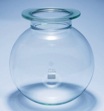 Quickfit&#174; Weithals-Reaktionskolben capacity 5,000&#160;mL, Spherical